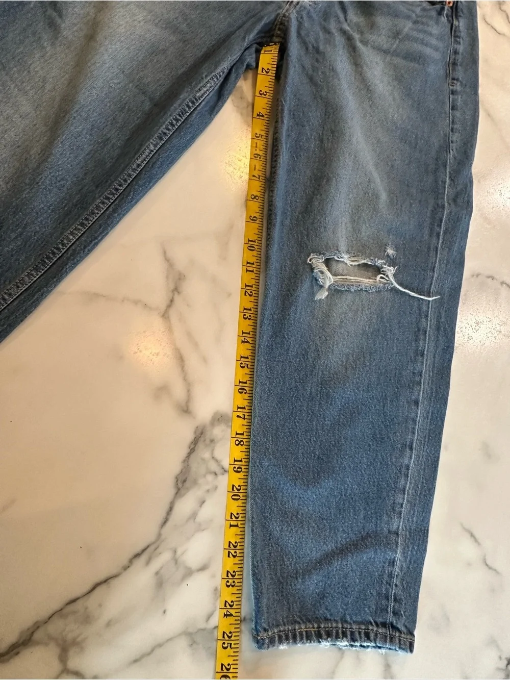 Gap High Rise Barrel Jeans 8R